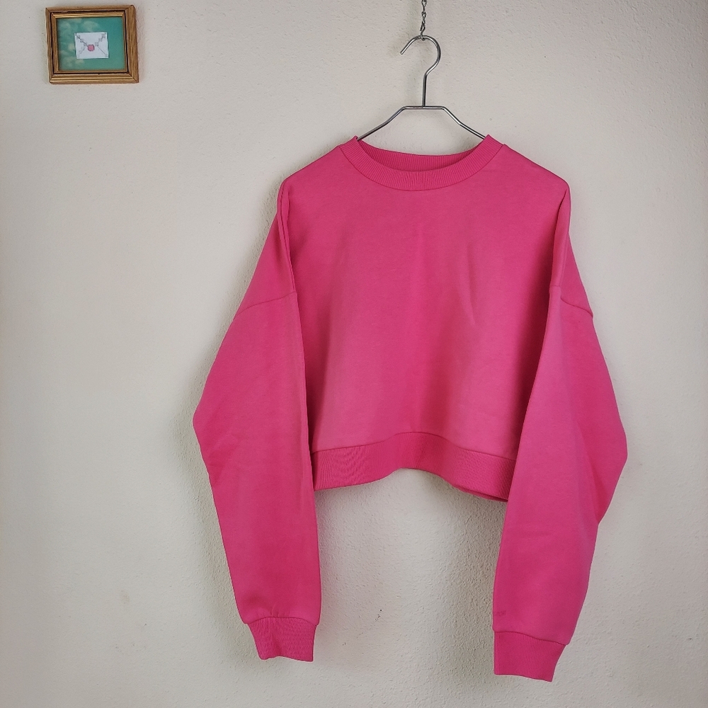 Pink Soda Sport Cropped Sweatshirt